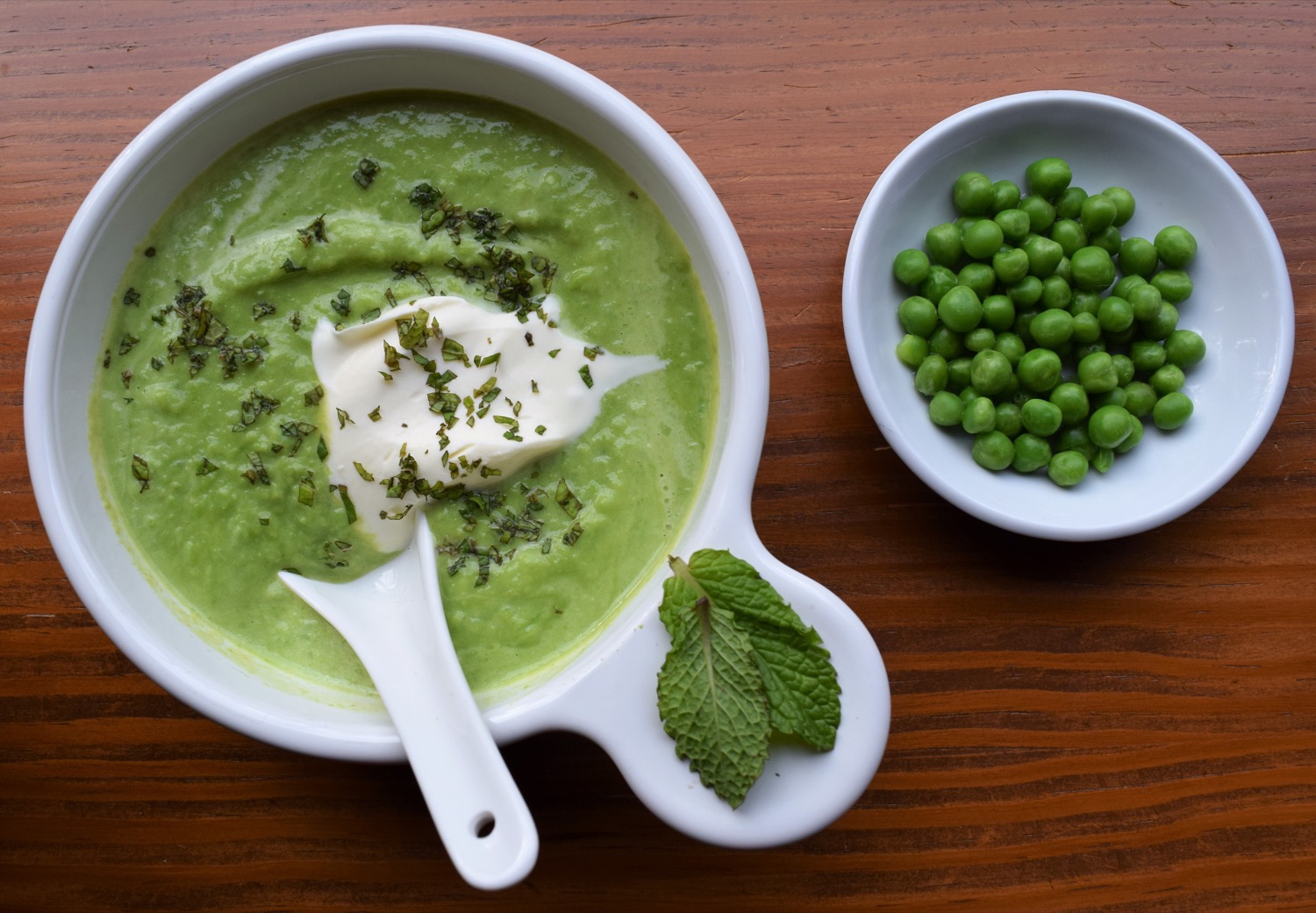 Fresh Pea Soup (Potage Saint-Germain)