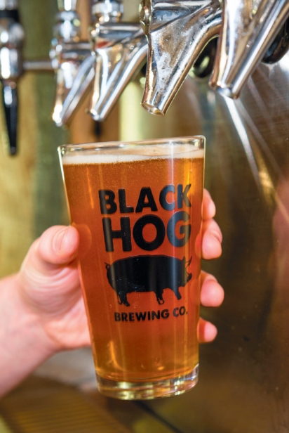 black hog beer