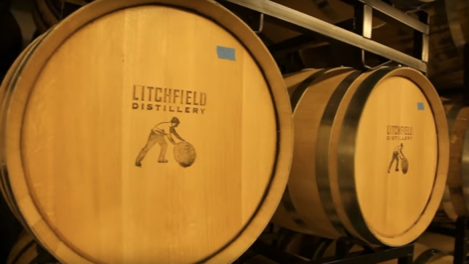 litchfield distillery barrels