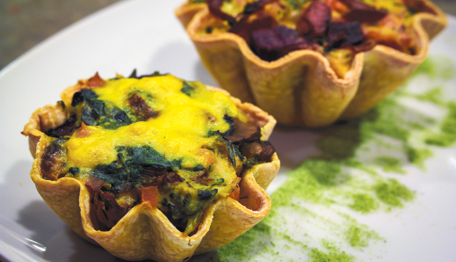 veggie quiches